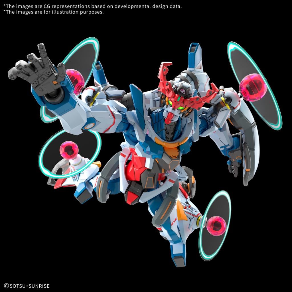 GUNDAM - HG 1/144 GQuuuuuuX (Endymion Unit Awakened) - Model Kit – Image 5