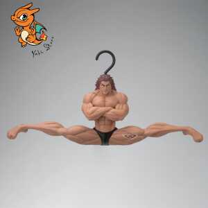 BAKI - Yujiro Hanma - Figurine Cintre Grandista x Figure Life 24cm