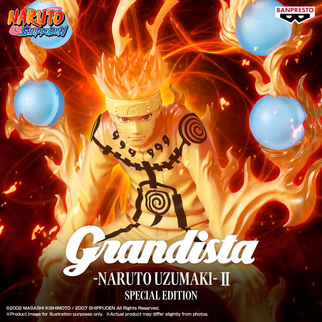 NARUTO SHIPPUDEN - Naruto Uzumaki - Figurine Grandista 27cm – Image 5