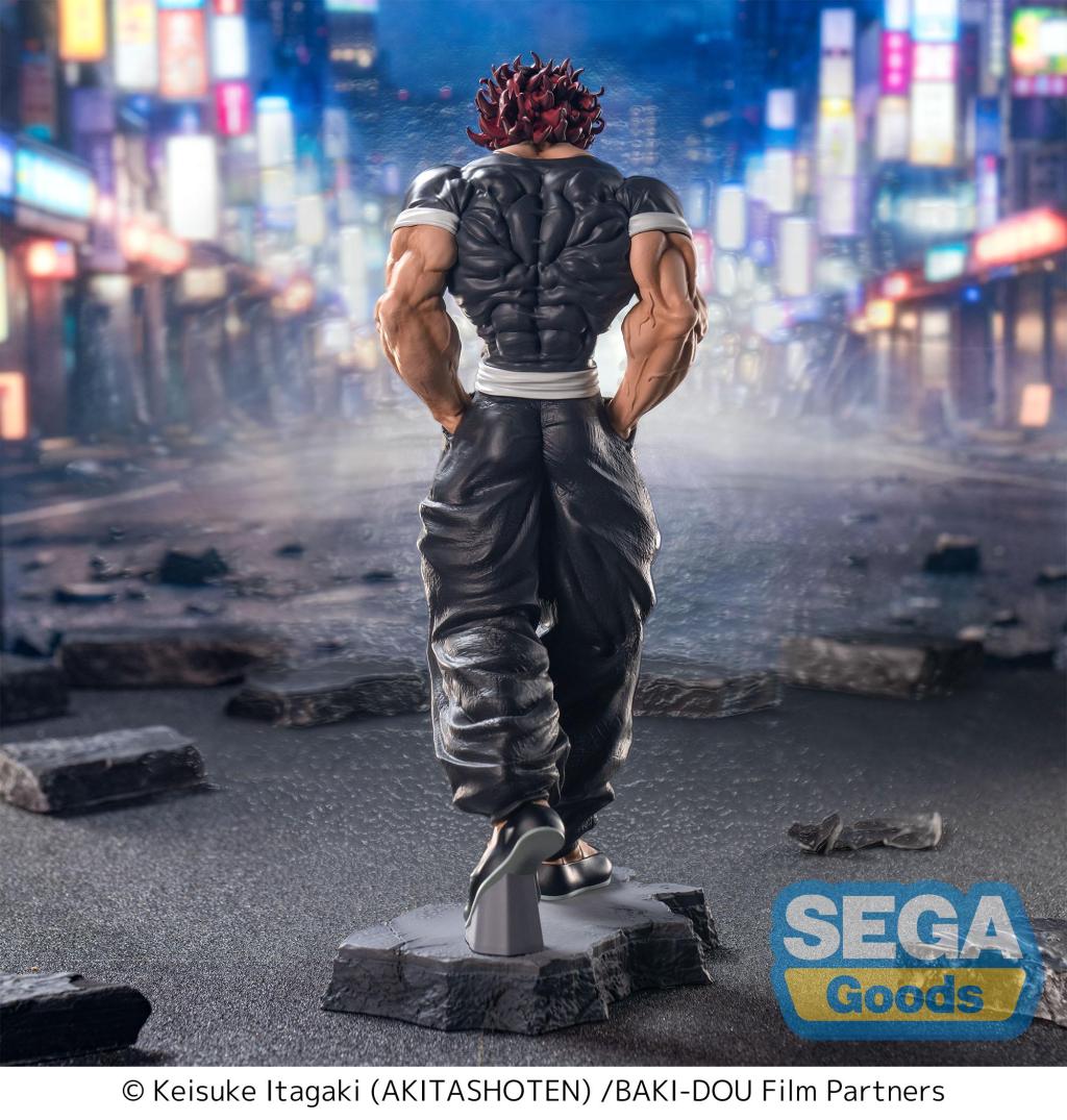 BAKI-DOU - Yujiro Hanma - Figurine Luminasta 25cm