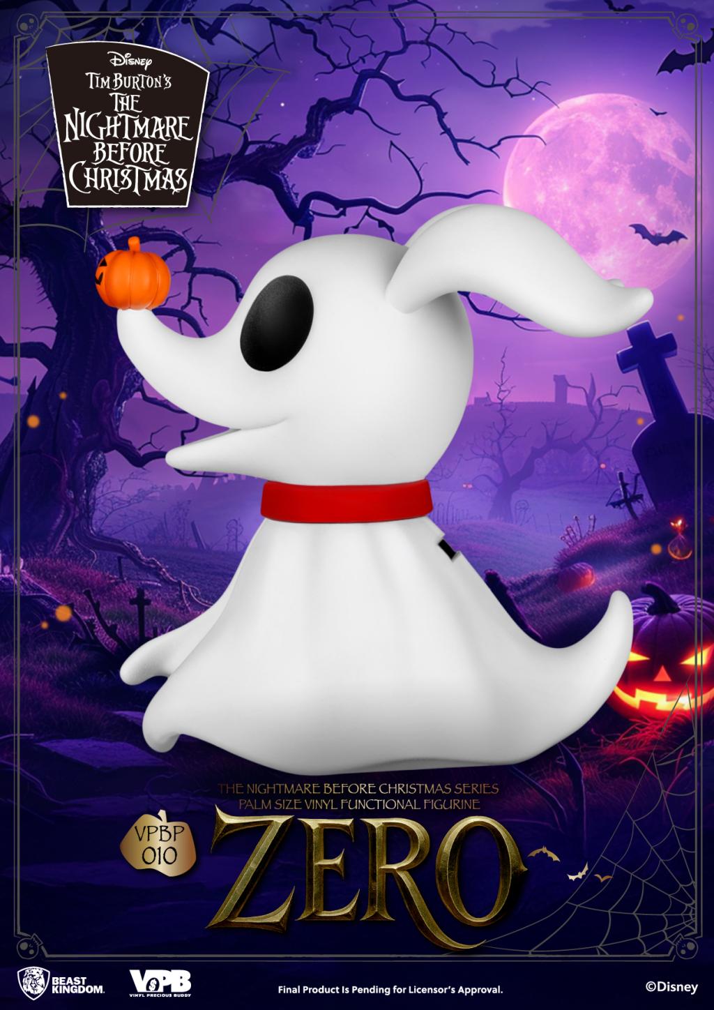 L'ETRANGE NOEL DE MONSIEUR JACK - Zero - Tirelire Vinyl Figure 11.1cm – Image 3