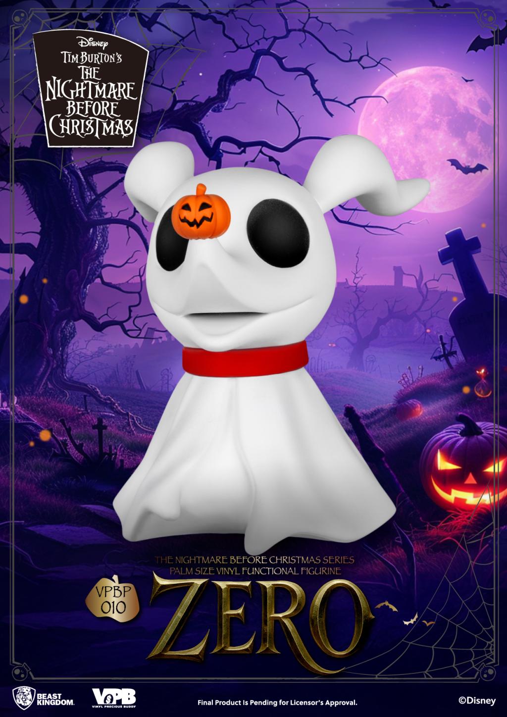L'ETRANGE NOEL DE MONSIEUR JACK - Zero - Tirelire Vinyl Figure 11.1cm – Image 4