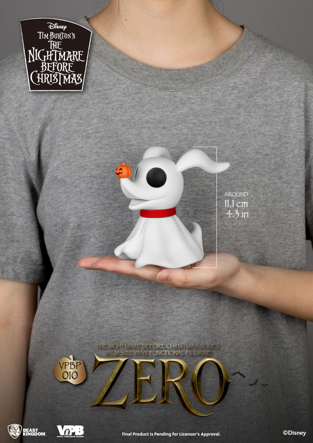 L'ETRANGE NOEL DE MONSIEUR JACK - Zero - Tirelire Vinyl Figure 11.1cm – Image 5