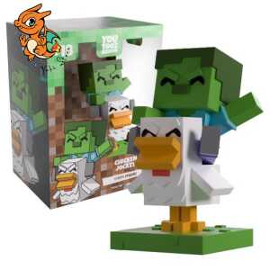 MINECRAFT - Chicken Jockey - Figurine Youtooz 12cm