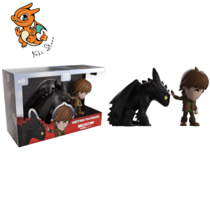 DRAGON - Rencontre Krokmou - Figurine Youtooz 11cm