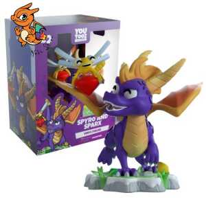 SPYRO - Spyro and Sparx - Figurine Youtooz 9cm