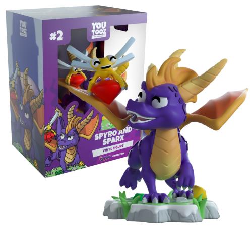 SPYRO - Spyro and Sparx - Figurine Youtooz 9cm