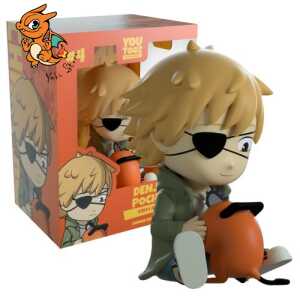 CHAINSAW MAN - Denji & Pochita - Figurine Youtooz 10cm