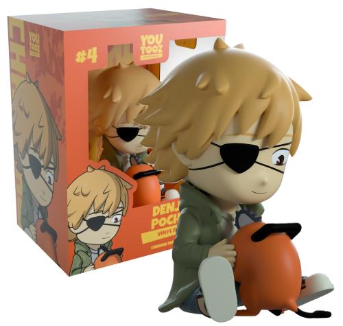 CHAINSAW MAN - Denji & Pochita - Figurine Youtooz 10cm