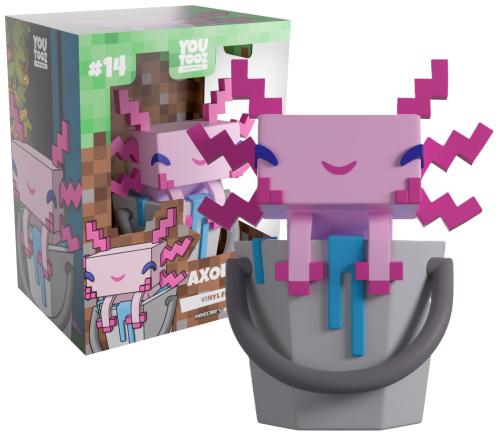 MINECRAFT - Axolotl - Figurine Youtooz 9cm