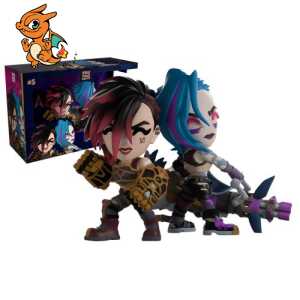 ARCANE - Vi et Jinx - Figurine Youtooz 11cm