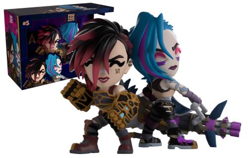 ARCANE - Vi et Jinx - Figurine Youtooz 11cm