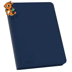 Ultimate Guard Zipfolio 360 - 18-Pocket Xenoskin Bleu