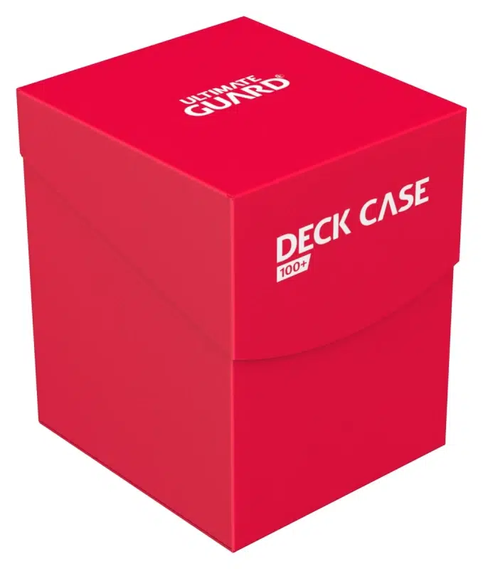 Ultimate Guard Boîte Pour Cartes Deck Case 100+ Taille Standard Rouge