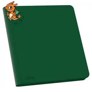 Ultimate Guard Zipfolio 480 - 24-Pocket Xenoskin (Quadrow) - Vert