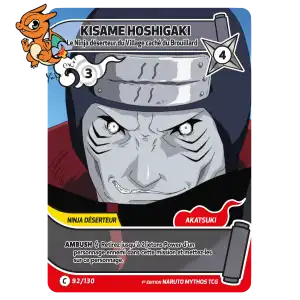 Kisame Hoshigaki - Le Ninja déserteur du Village caché du Brouillard - Konoha Shido - 092/130