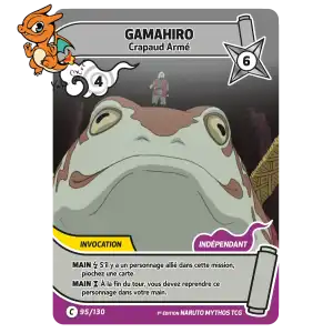 Gamahiro - Crapaud Armé - Konoha Shido - 095/130