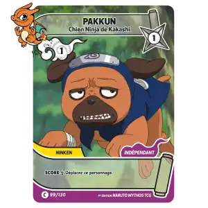 Pakkun - Chien Ninja de Kakashi - Konoha Shido - 099/130