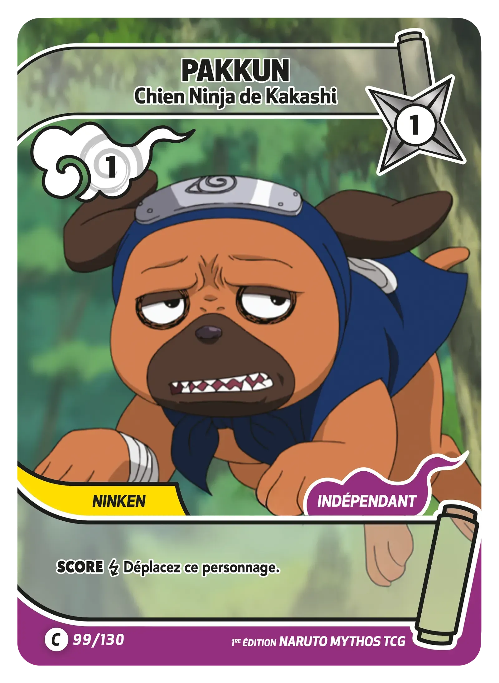Pakkun - Chien Ninja de Kakashi - Konoha Shido - 099/130