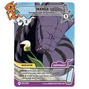 Manda - Invoqué par Orochimaru - Konoha Shido - 102/130