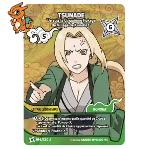 Tsunade - Je suis le cinquième Hokage du Village de Konoha ! - Konoha Shido - 104A/130