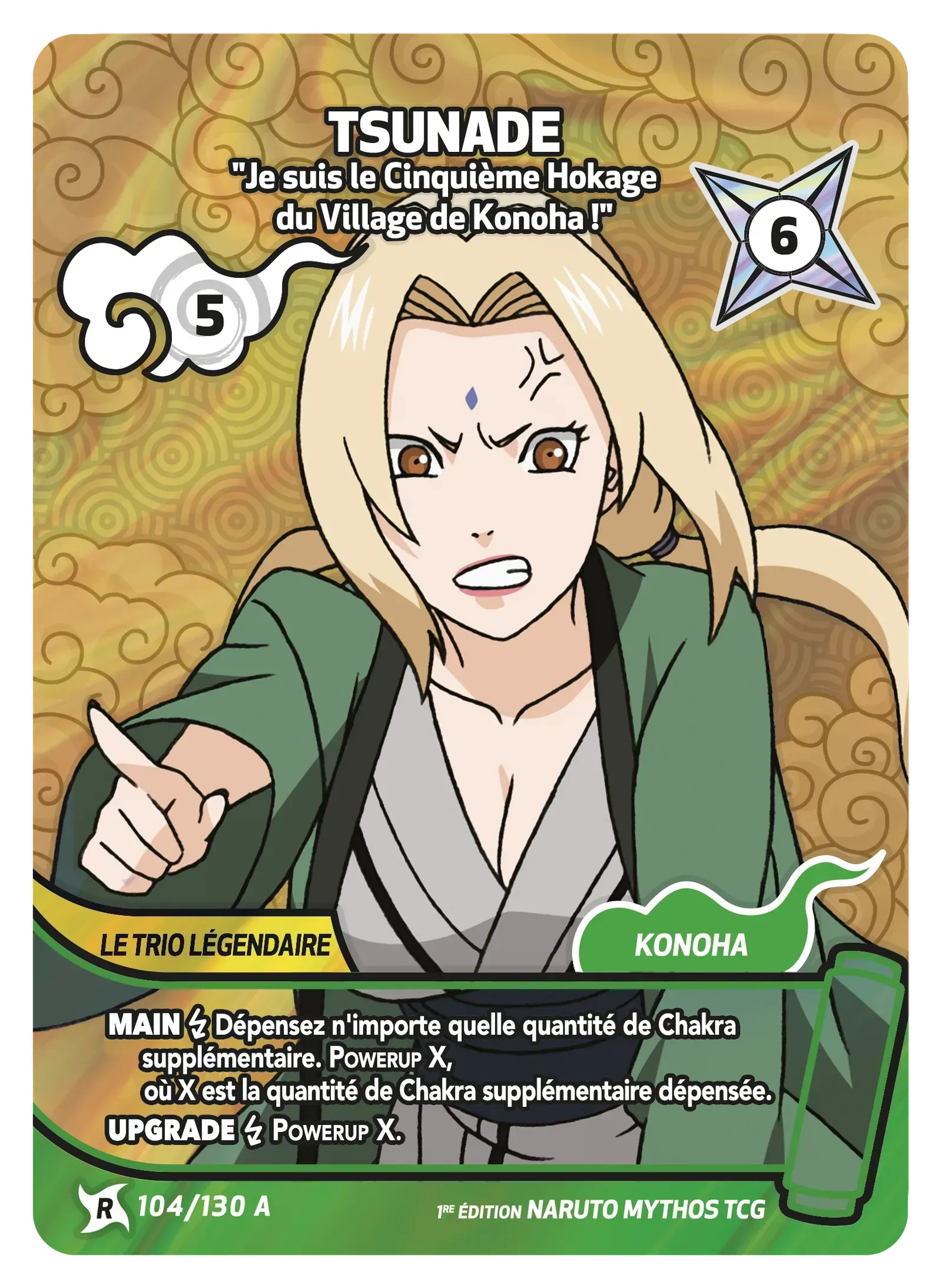 Tsunade - Je suis le cinquième Hokage du Village de Konoha ! - Konoha Shido - 104A/130