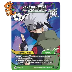 Kakashi Hatake - Libération du Sceau Maléfique - Konoha Shido - 106/130