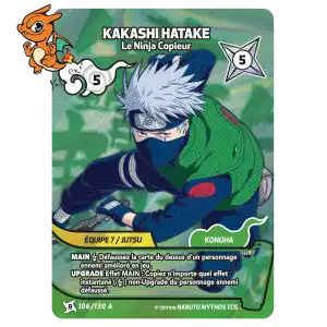 Kakashi Hatake - Le Ninja Copieur - Konoha Shido - 106A/130