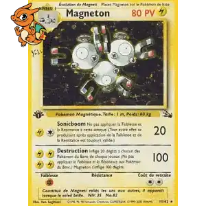 Magnéton - Fossile - 011/062