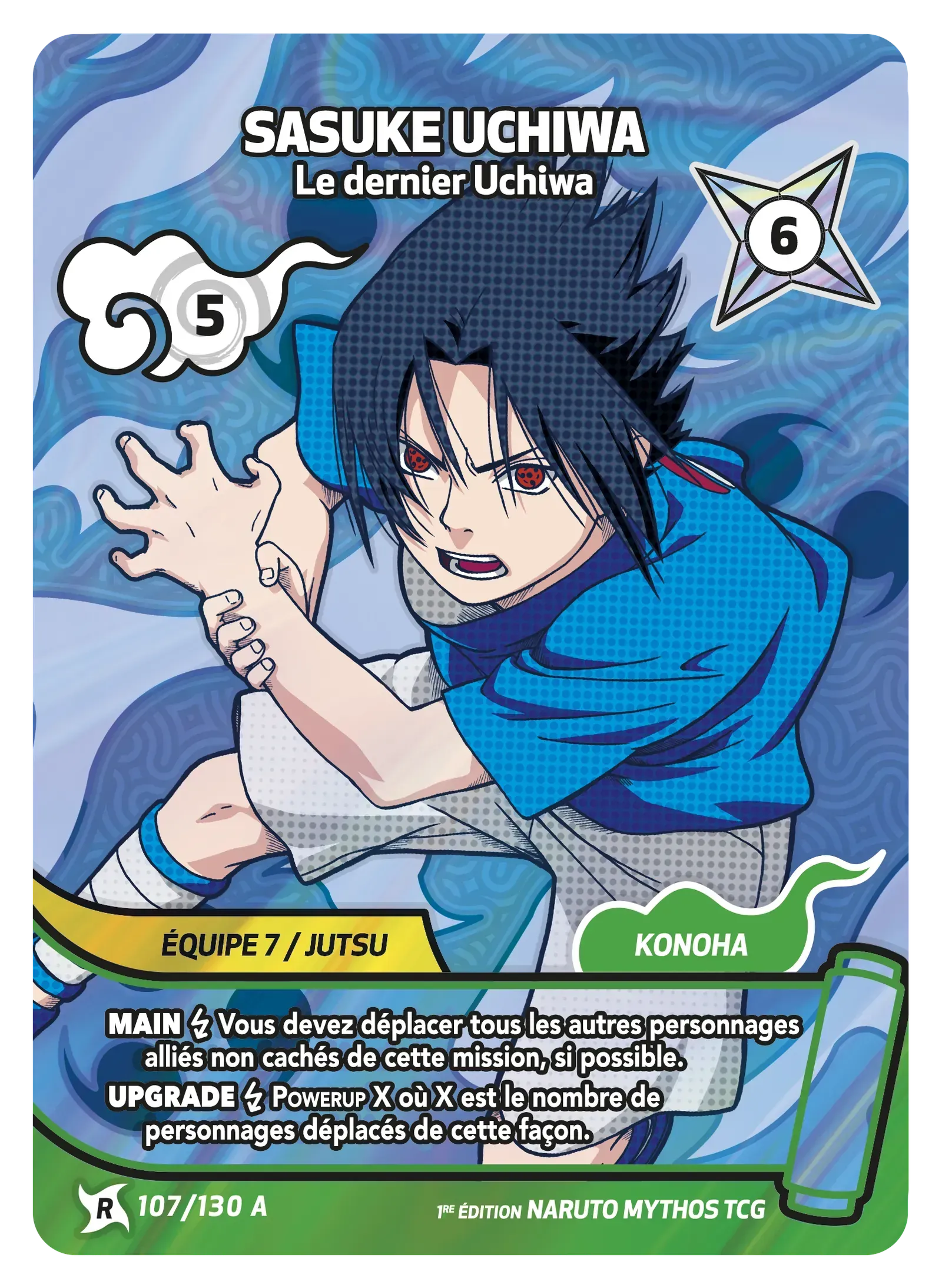 Sasuke Uchiwa - Le dernier Uchiwa - Konoha Shido - 107A/130