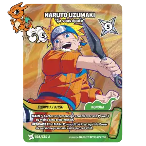 Naruto Uzumaki - Ça vous épate - Konoha Shido - 108A/130