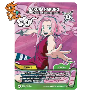 Sakura Haruno - Cette fois c'est à moi de jouer ! - Konoha Shido - 109A/130