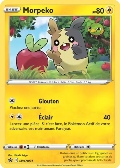 Morpeko - Promos Épée & Bouclier - 031