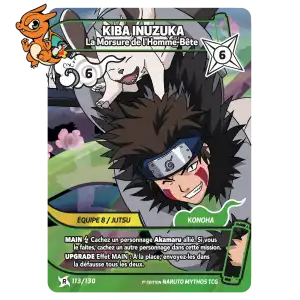 Kiba Inuzuka - La Morsure de l'Homme-Bête - Konoha Shido - 113/130