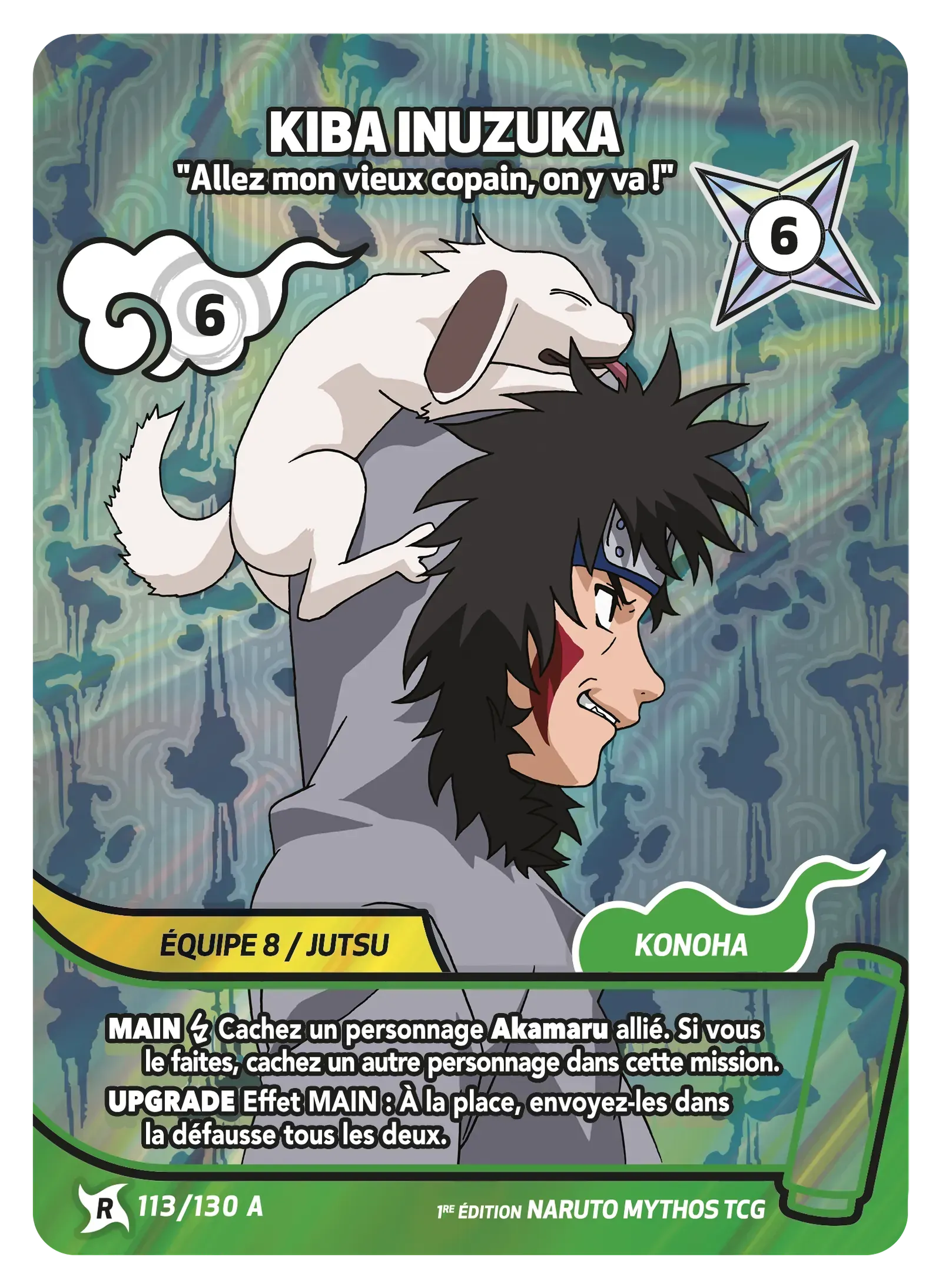 Kiba Inuzuka - Allez mon vieux copain, on y va ! - Konoha Shido - 113A/130