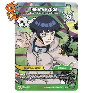 Hinata Hyûga - Le « Tourbillon Divin » du Hakke - Konoha Shido - 114/130