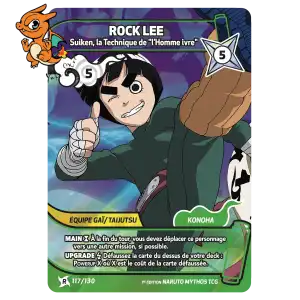 Rock Lee - Suiken, la Technique de "l’Homme Ivre" - Konoha Shido - 117/130