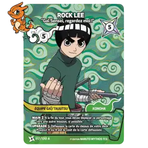 Rock Lee - Gaï Sensei, regardez moi ! - Konoha Shido - 117A/130
