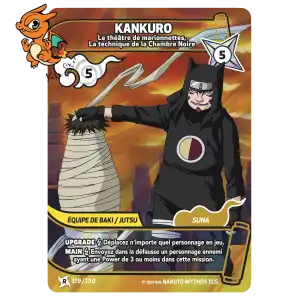Kankurô - Le théâtre de marionnettes, La technique de la Chambre Noire - Konoha Shido - 119/130