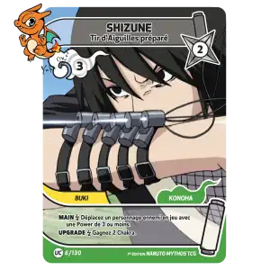 Shizune - Tir d'Aiguilles Préparé - Konoha Shido - 006/130