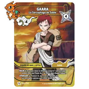 Gaara - Le Sarcophage de Sable - Konoha Shido - 120/130