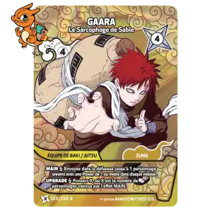 Gaara - Le Sarcophage de Sable - Konoha Shido - 120A/130
