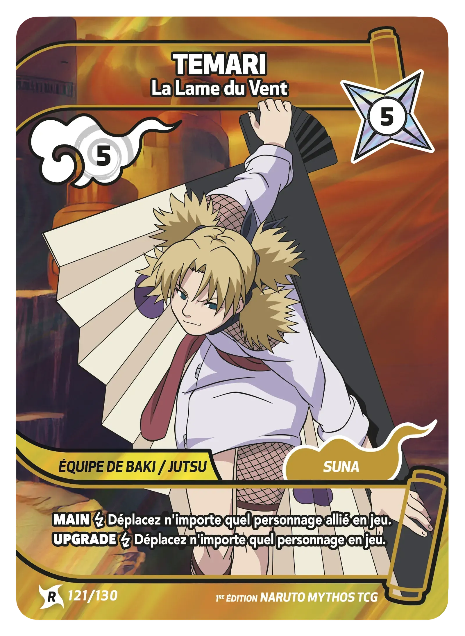 Temari - La Lame du Vent - Konoha Shido - 121/130