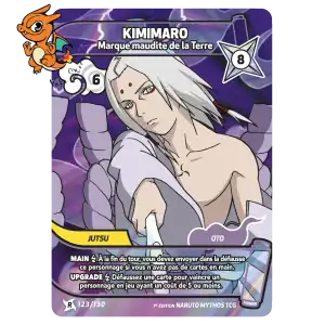 Kimimaro - Marque maudite de la Terre - Konoha Shido - 123/130
