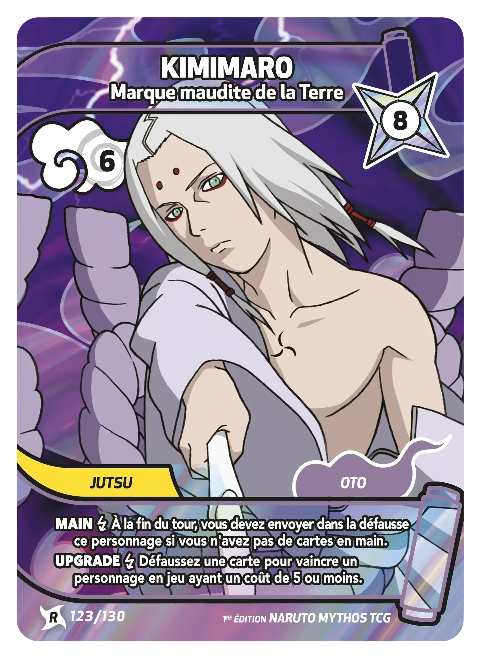 Kimimaro - Marque maudite de la Terre - Konoha Shido - 123/130