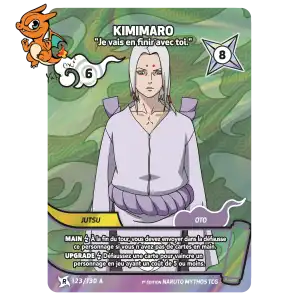 Kimimaro - Je vais en finir avec toi. - Konoha Shido - 123A/130