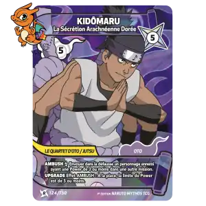 Kidômaru - La Sécrétion Arachnéenne Dorée - Konoha Shido - 124/130