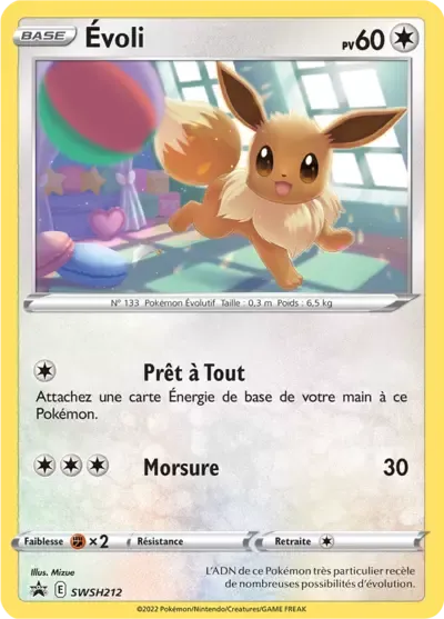Évoli - Promos Épée & Bouclier - 212
