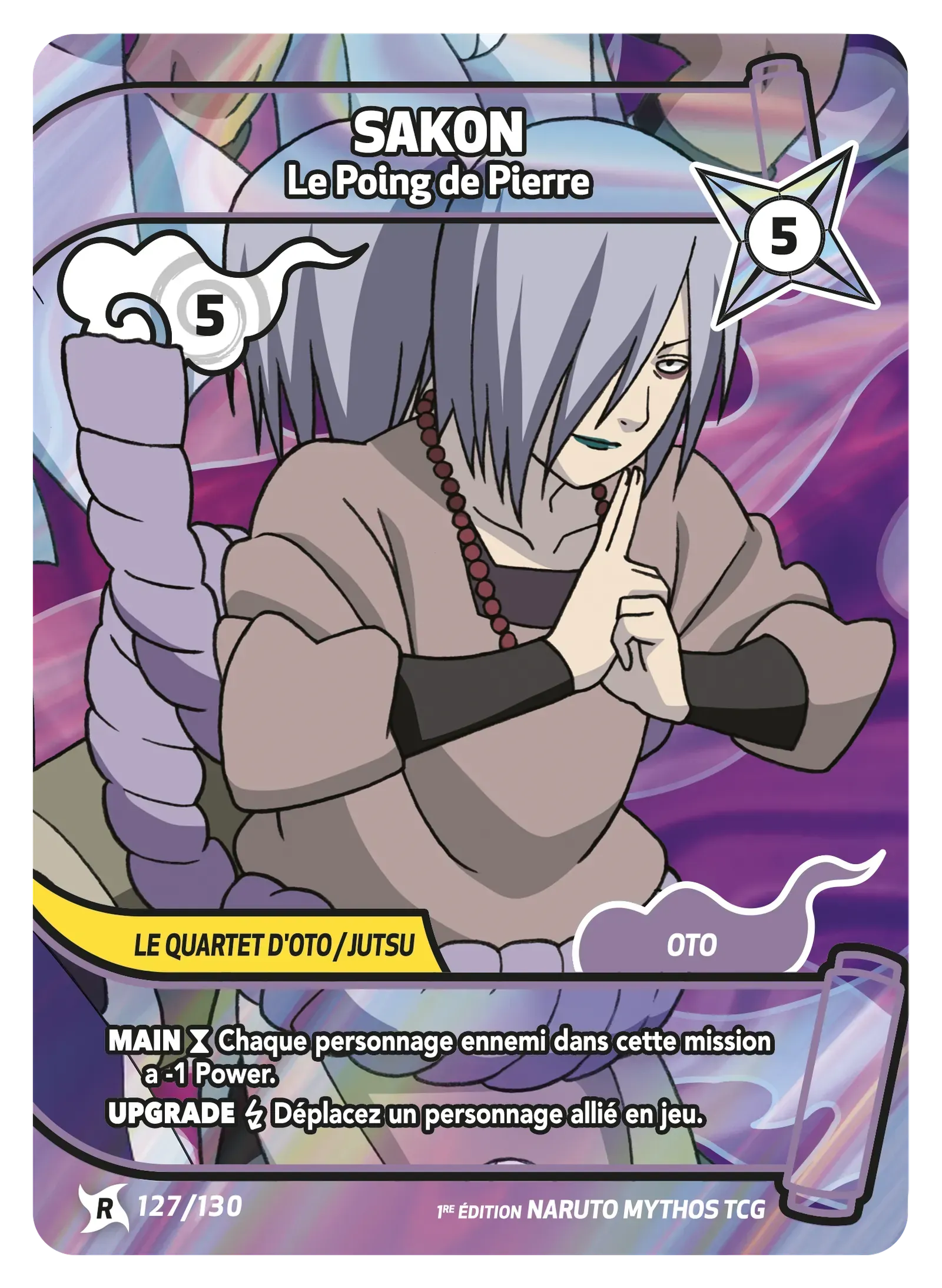 Sakon - Le Poing de Pierre - Konoha Shido - 127/130