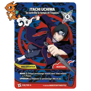 Itachi Uchiwa - Je controle le temps et l'espace. - Konoha Shido - 128A/130
